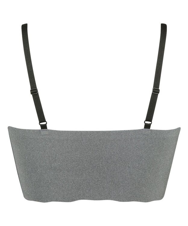 WACOAL 【GOCOCi ゴコチ】 ノンワイヤー ハーフトップ 伸びのよい素材を使用 ムレにくく快適 フラット仕上げ ホックなし ブラトップ レディース CGG220 /ワコール グレー