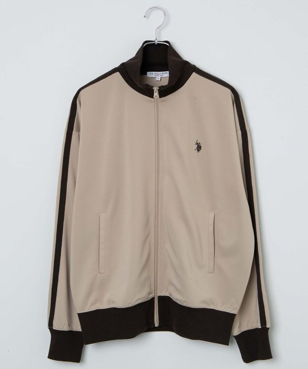 WEGO 【ユニセックス着用ITEM/追加カラー】U.S. POLO ASSN.ライントラックジャケット ベージュ
