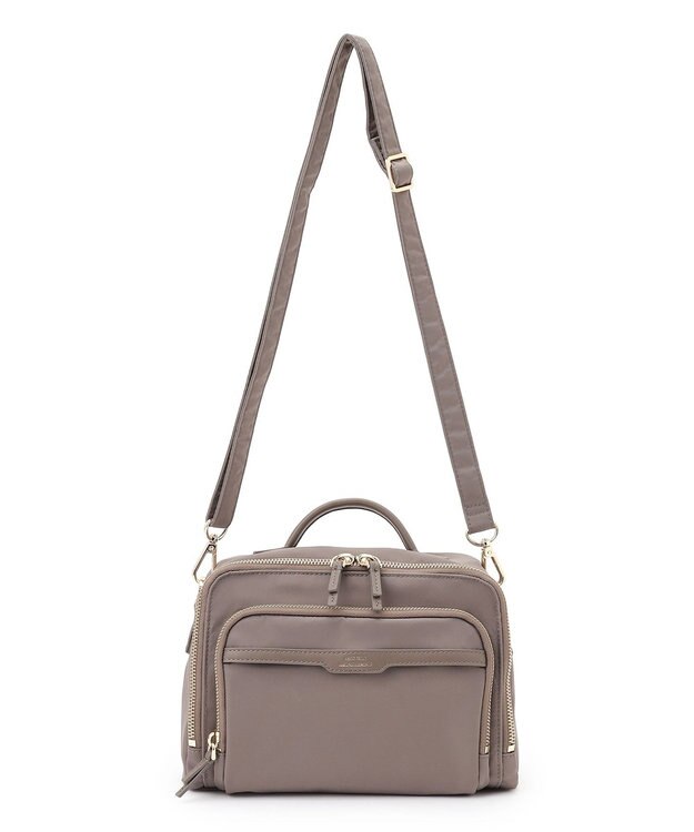 23区 【先行予約】ナイロン 2WAY ショルダーバッグ グレージュ系