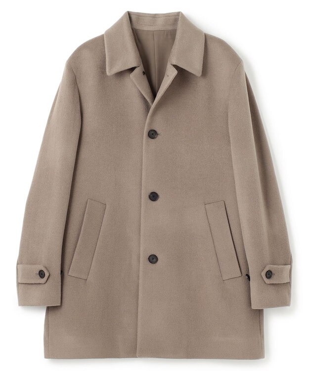 JOSEPH HOMME グロッシーウール　バルマカーンコート ベージュ系