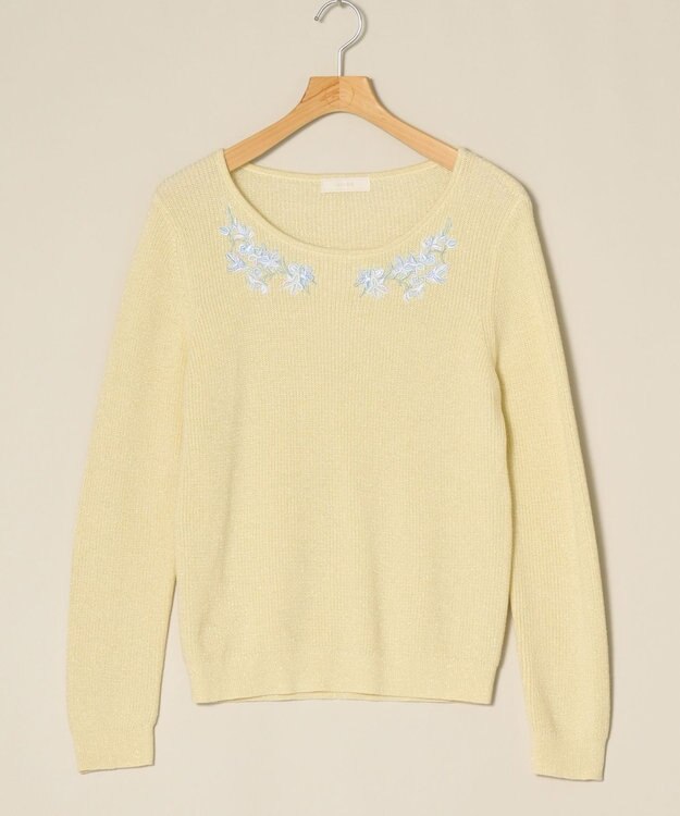 ONWARD Reuse Park 【any SiS】ニット春夏 イエロー