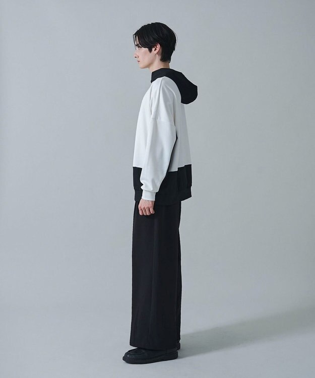 WEGO ドルマンポンチプルパーカー ホワイト