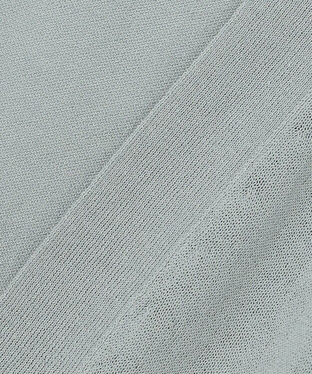 J.PRESS LADIES L 【洗える・UVケア】 サマー カーディガン ライトグリーン系