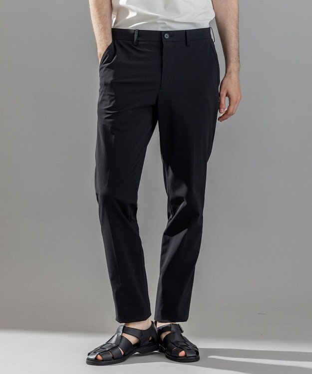 JOSEPH HOMME 【新素材】トリコソリッドストレッチ テーパードパンツ / CITY ブラック系