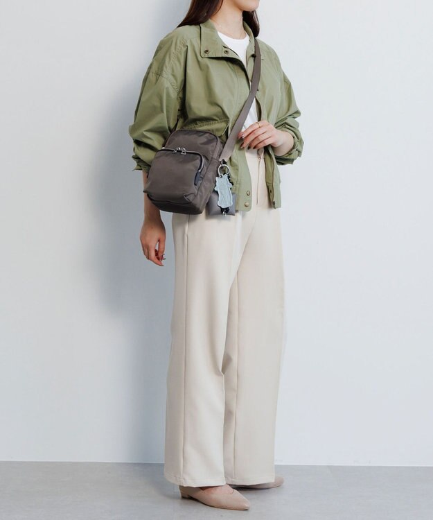 ACE BAGS & LUGGAGE HAyU × ace. フィカス ショルダーバッグ 19101 ハユ チャコール