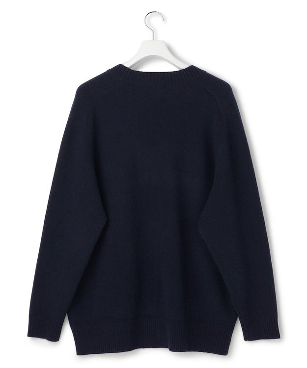 J.PRESS YORK STREET 【UNISEX】ウールカシミヤ カーディガン ネイビー系