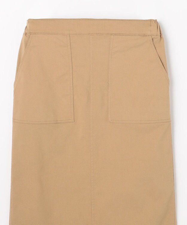 ANY L 【ウエストゴム】ベイカースカート キャメル