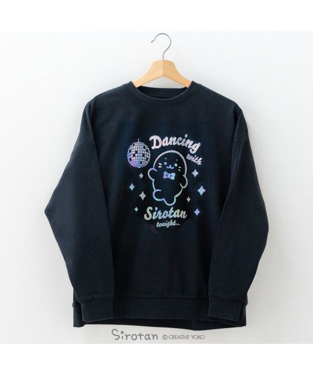 Mother garden しろたん トレーナー 《Dancing》 ユニセックス ブラック