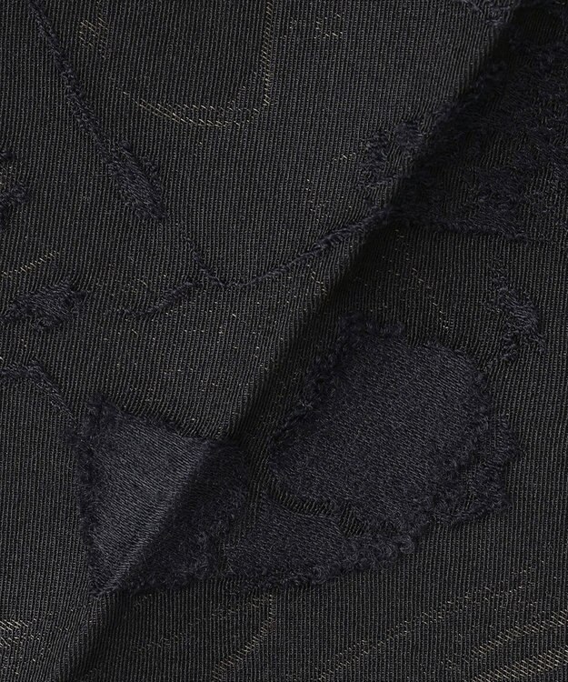 JOSEPH HOMME 【新柄】モロッカンジャガード ドロスト付ワイドテーパードパンツ/ ORIGIN CONVERTIBLE ブラック系5