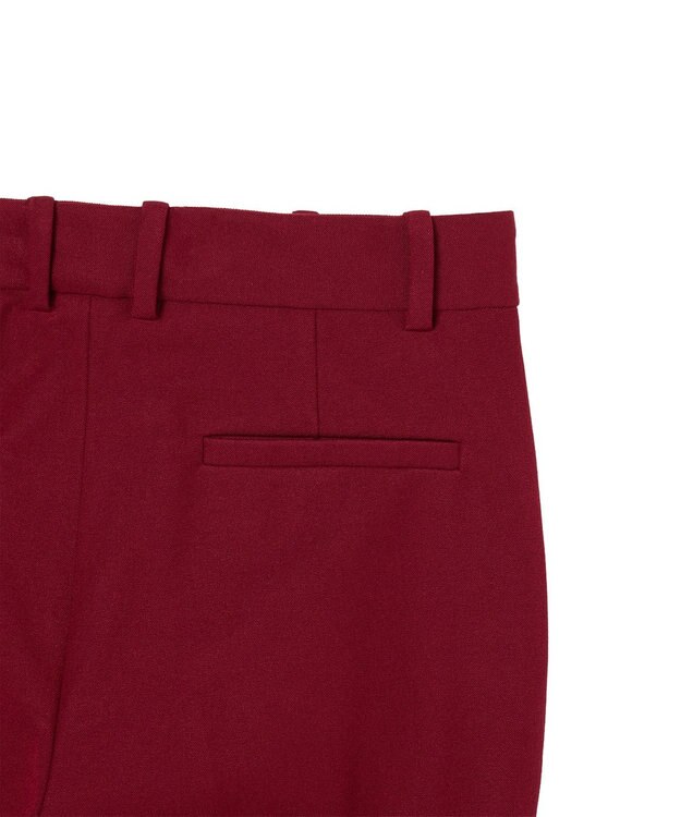 JOSEPH ギャバジンストレッチトラウザーズ　タフィラ Ruby