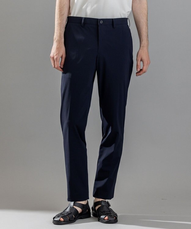 JOSEPH HOMME 【新素材】トリコソリッドストレッチ テーパードパンツ / CITY ネイビー系