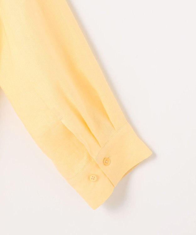 自由区 L トルコリネン シャツ クリーム