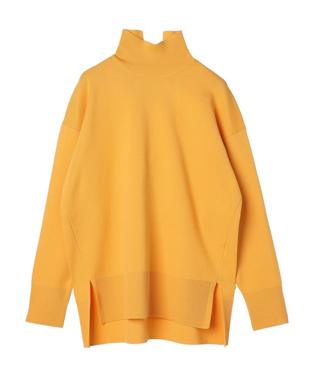 Green Parks かるい　ニットチュニック Yellow