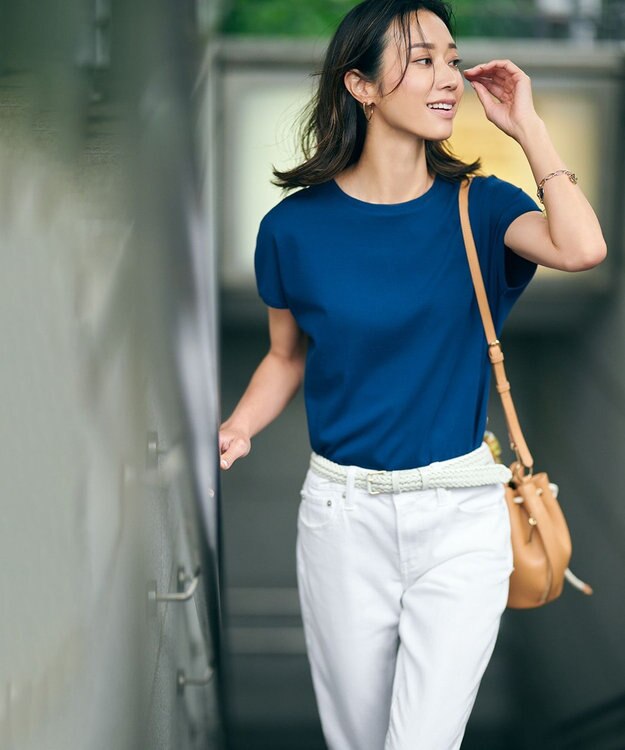 23区 【CLASSY.6月号掲載】ロープバケツ バッグ キャメル系