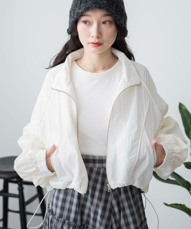 WEGO ナイロントラックブルゾン