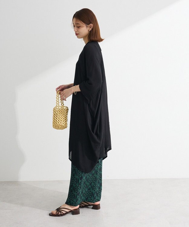 Green Parks Ｉ　レーヨンクレープチュニック Yellow