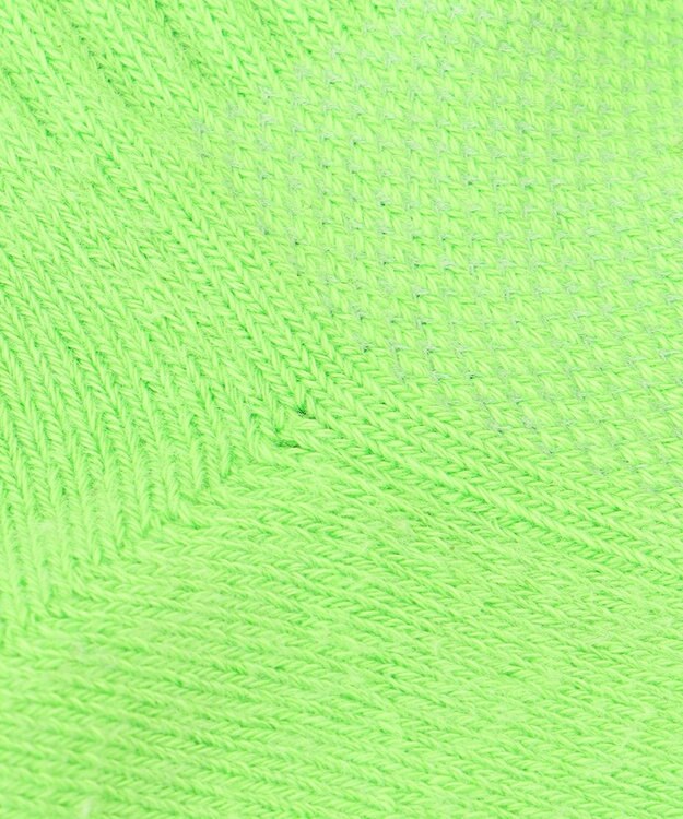 PW CIRCULUS 【MEN】【土踏まずをサポート】ロゴ ミドルソックス ライム