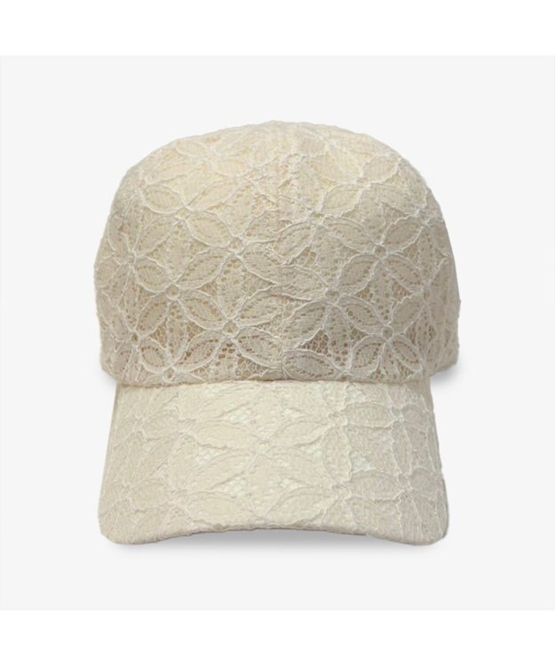 林八百吉商店 un chapeau レースキャップ アイボリー