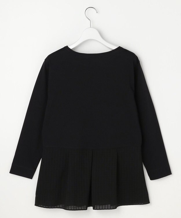 J.PRESS LADIES 【WEB限定カラーあり】レイヤードフレア カットソー 【WEB限定カラー】ブラック系