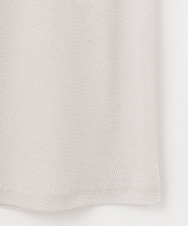 自由区 【保湿性/吸湿性/吸水速乾/接触冷感/UVケア】ハンディカーディガン ショート ライトグレー系