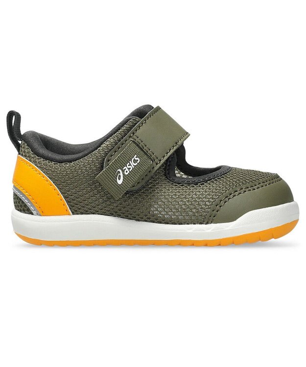 ASICS WALKING MESHOES BABY 3 カーキ