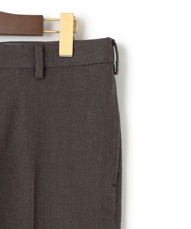 J.PRESS MEN 【J.PRESS MOVING / セットアップ対応】ジャージライク スラックス ダークブラウン系