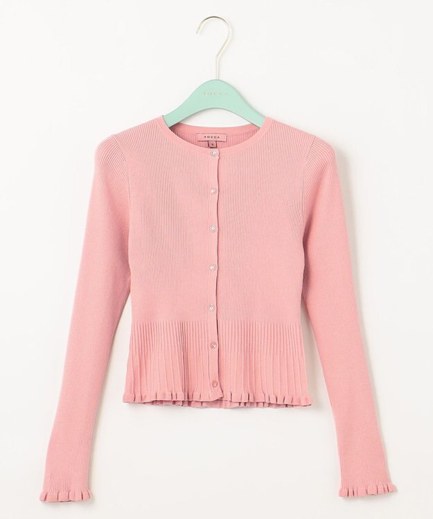 TOCCA 【洗える】RESONATE カーディガン ピンク系