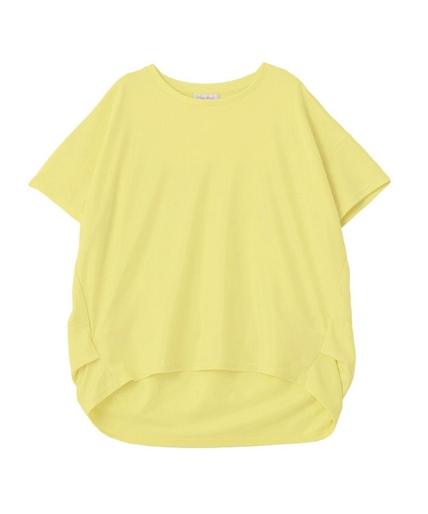 Green Parks 超冷感コクーンカットプルオーバー Yellow