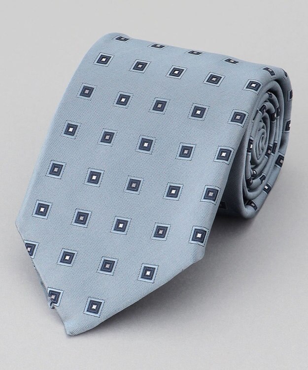 GOTAIRIKU GOTAIRIKU別注【日本製】シルク ネクタイ_小紋柄 スカイブルー系8