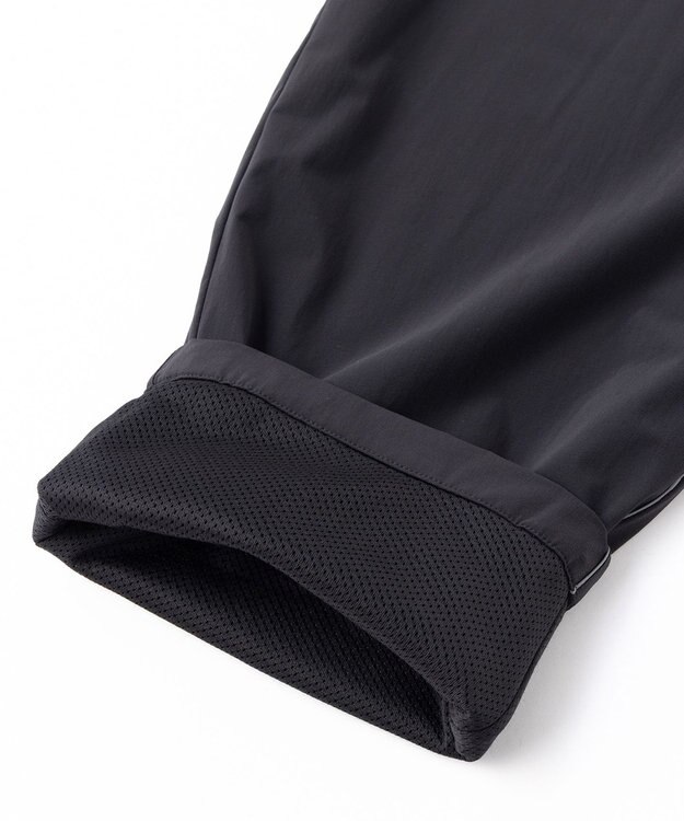 UNFILO ハイストレッチムーブ ワイドパンツ ブラック