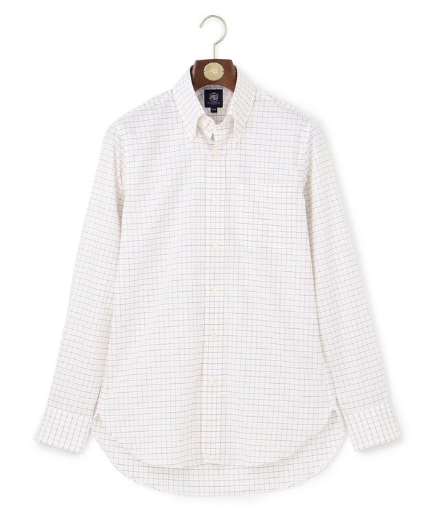 J.PRESS MEN 【PREMIUM PLEATS / 形態安定】タッタソール シャツ/ B.D. イエロー系3