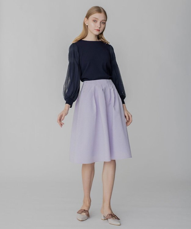 TOCCA 【洗える！】RIPPLE プルオーバー ネイビー系