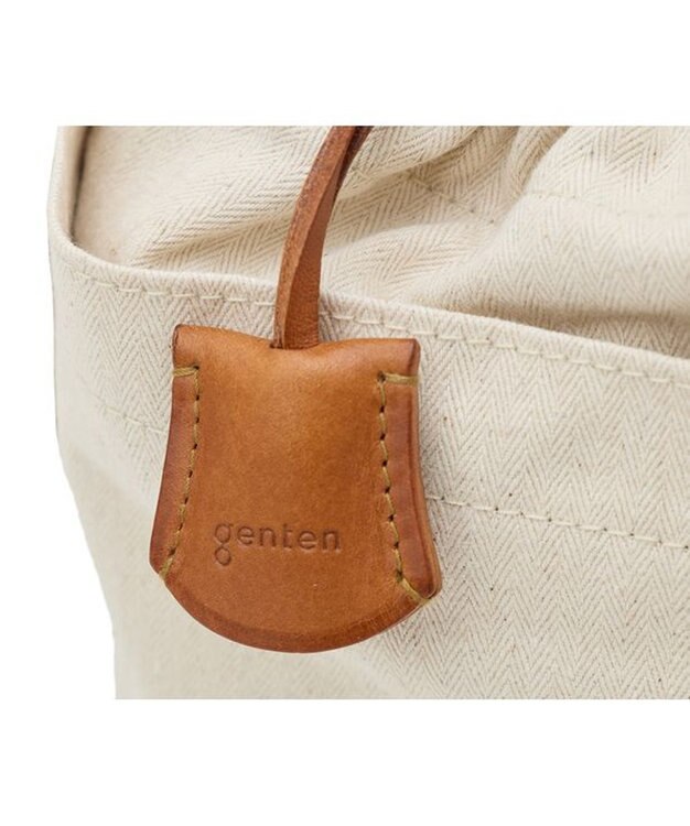 genten サスカットバスケット手提げバッグ＜S＞ チャ