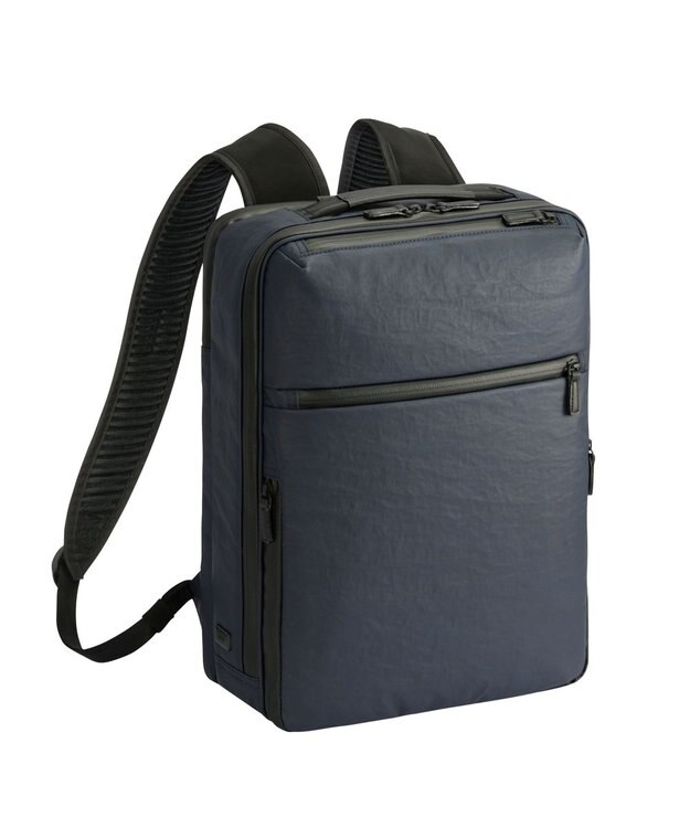 ACE BAGS & LUGGAGE ace. ガジェタブル エアV ビジネスリュック  A4サイズ 14インチPC収納 酷暑対策 20031 エース ネイビー