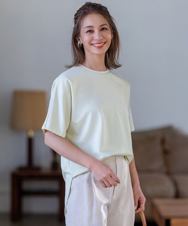 UNFILO BEAUTY FORM-T フォルムTシャツ ライム