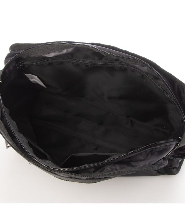 Y'SACCS 【Y’SACCS vous et】リップストップナイロンショルダー Mサイズ ブラック