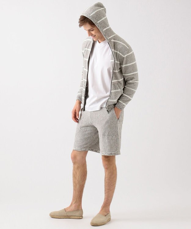 JOSEPH ABBOUD MOUNTAIN 【SPACE】ベアフリース ハーフパンツ ブラウン系