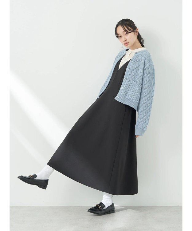 earth music&ecology ショルダースリットシャツ Off White