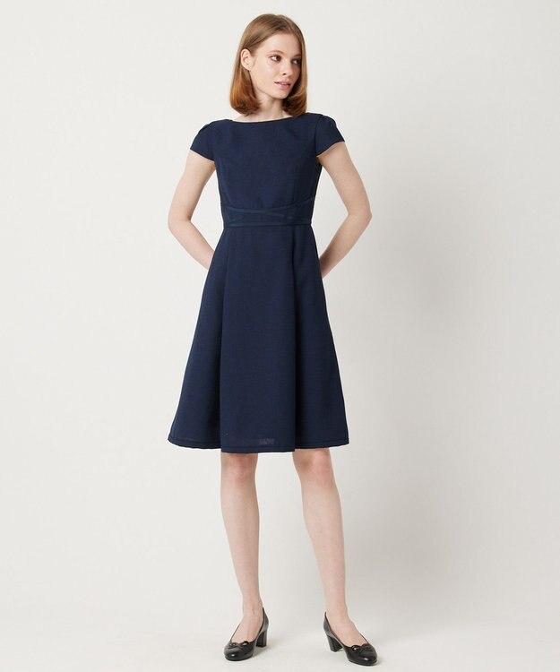 TOCCA 【消臭・洗える】SUMMER LUCE ドレス ネイビー系