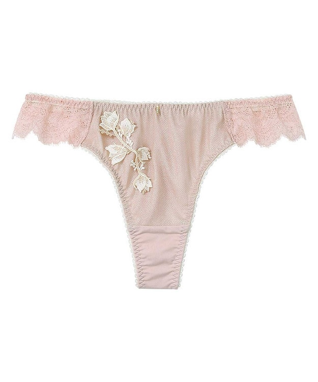 AMPHI Ｔバックショーツ 【stylist 4U スタイリストフォーユー】 BOG300とペア くいこみにくい(バック) ソング ショーツ POG500 アンフィ／ワコール ピーチ