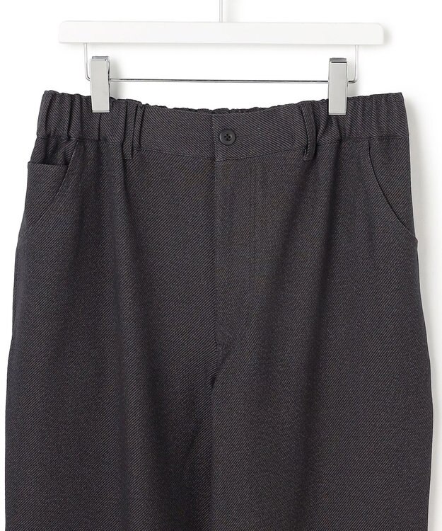 J.PRESS YORK STREET 【UNISEX】ポリエステルカルゼ ワイドペインターパンツ グレー系