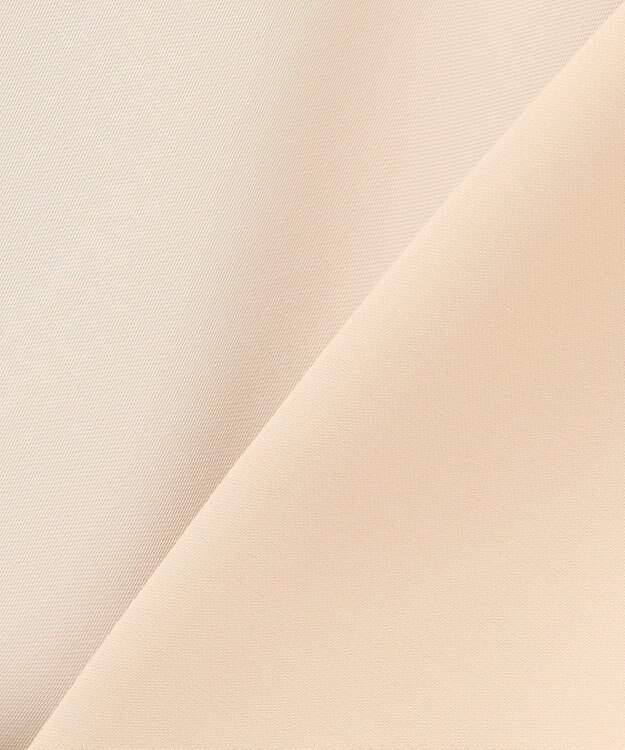 UNFILO L ノーカラージャケット ベージュ