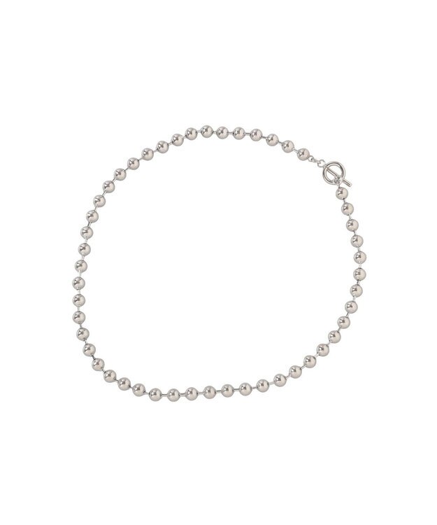 AMERICAN HOLIC 【ステンレス】ボールチェーンマンテルネックレス Silver