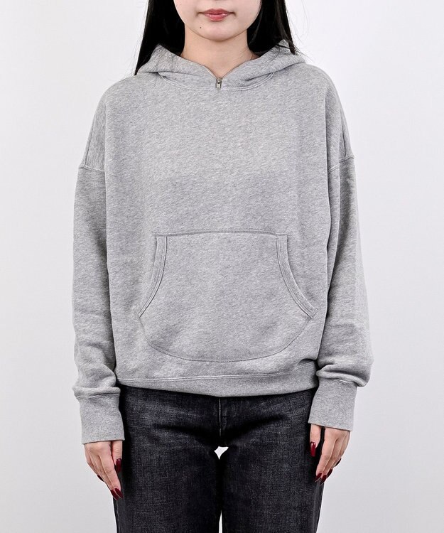 caqu ふわとろフーディー gray