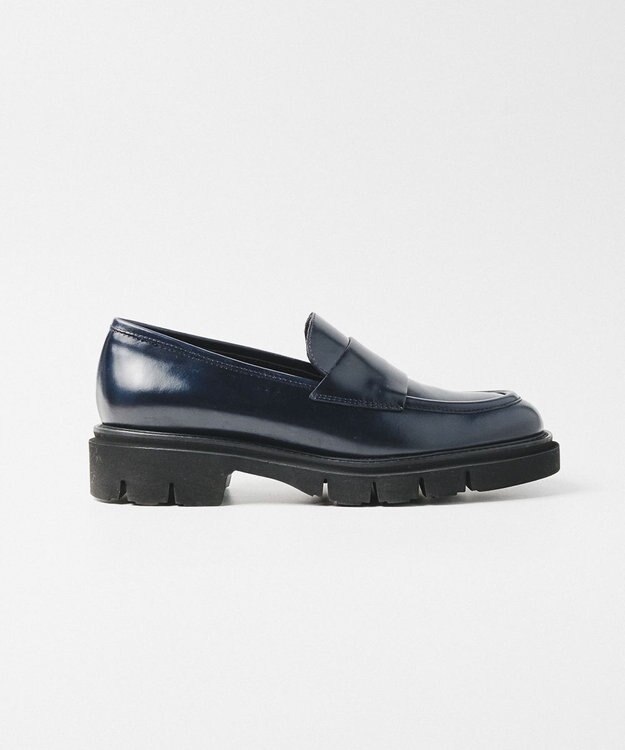 BONTRE 【LucaGrossi/ルカグロッシ】厚底コインローファー/G815M-UA ネイビー