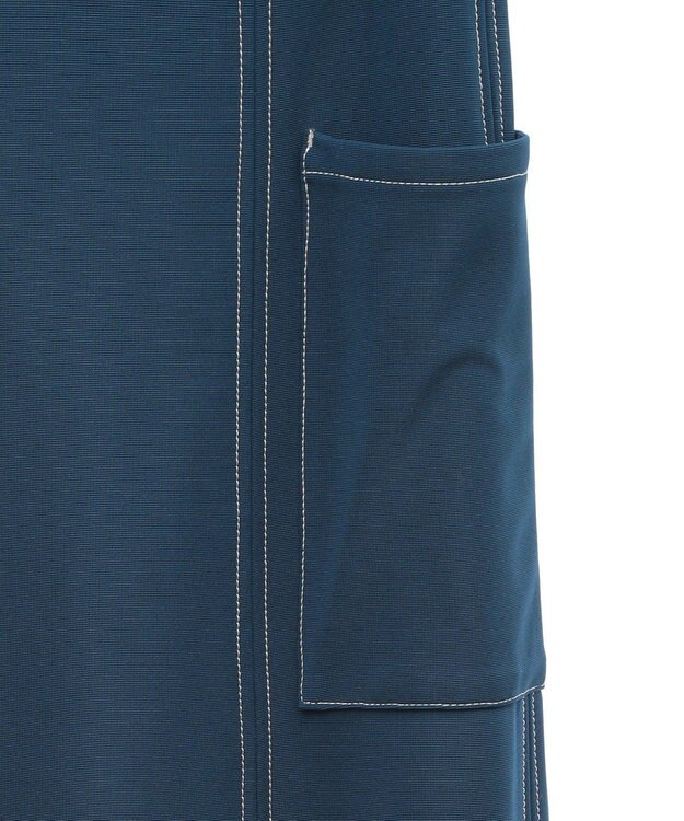 Green Parks ・ＥＬＥＮＣＡＲＥ　ＤＵＥ　カラーｓｔフレアスカート Blue