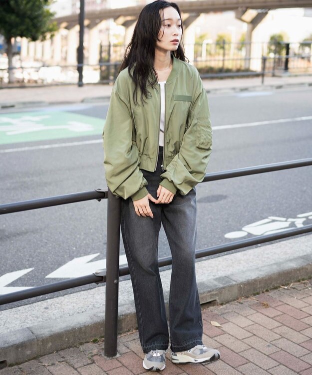 WEGO ショートMAー1 カーキ