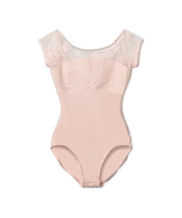 Chacott フレンチスリーブレオタード ベビーピンク