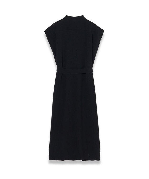 JOSEPH 【WEB&OUTLET限定】【洗える】スムースジョーゼット　Aラインワンピース Black