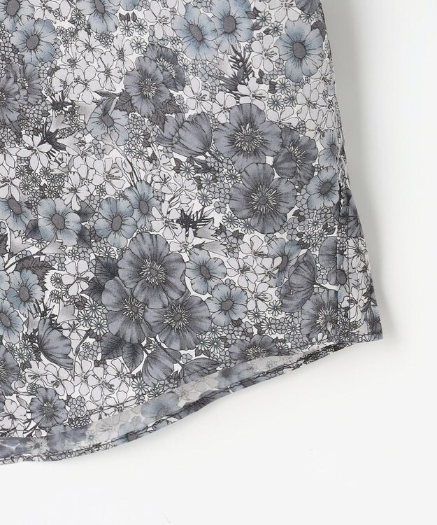 JOSEPH ABBOUD 【リバティ】ブラックレーベル リバティプリントシャツ グレー系5